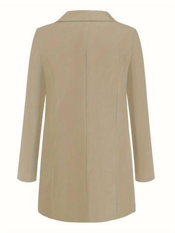 Chic Long Sleeve Blazer for Women - UniqShine