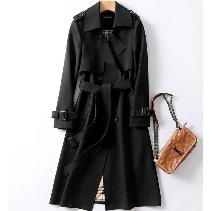 Classic Trench Coat for Women - UniqShine