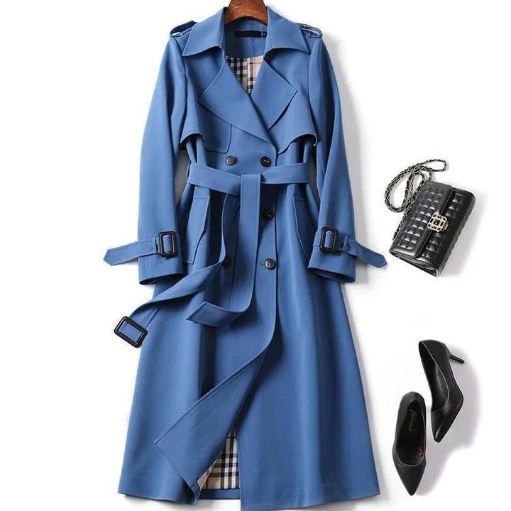 Classic Trench Coat for Women - UniqShine