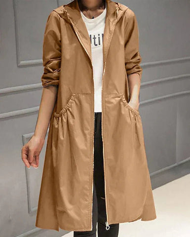 Comfortable Long Coat for Women - UniqShine