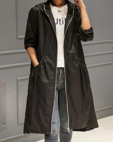 Comfortable Long Coat for Women - UniqShine