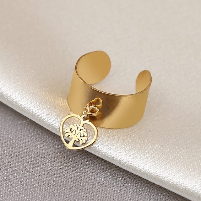 Gold Charm Ring - UniqShine