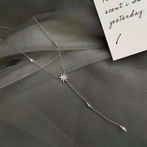 Silver North Star Necklace - UniqShine