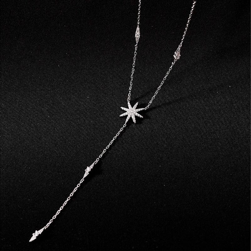 Silver North Star Necklace - UniqShine