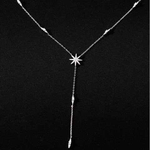 Silver North Star Necklace - UniqShine