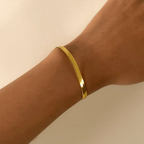 Women's Snake Chain Bracelet - UniqShine