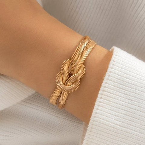 Women's Snake Chain Bracelet - UniqShine