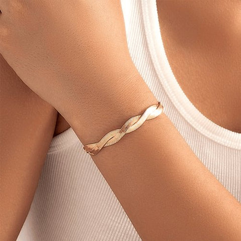 Women's Snake Chain Bracelet - UniqShine